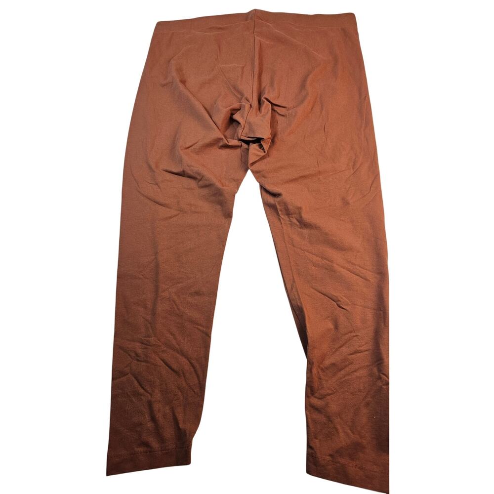 NWT old navy fall color orange UT knit leggings high rise sz XXL layering career - Picture 2 of 8
